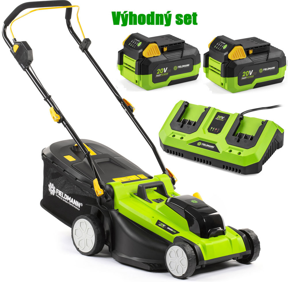 Fieldmann FZR 70435-0 2x20V + 2x Akumulátor 4Ah + Nabíječka recenze