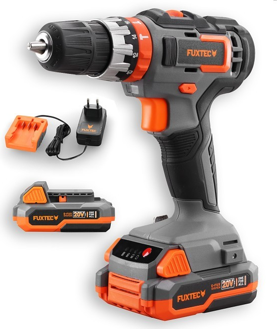 Fuxtec 20V FX-E1SBS20 SET recenze