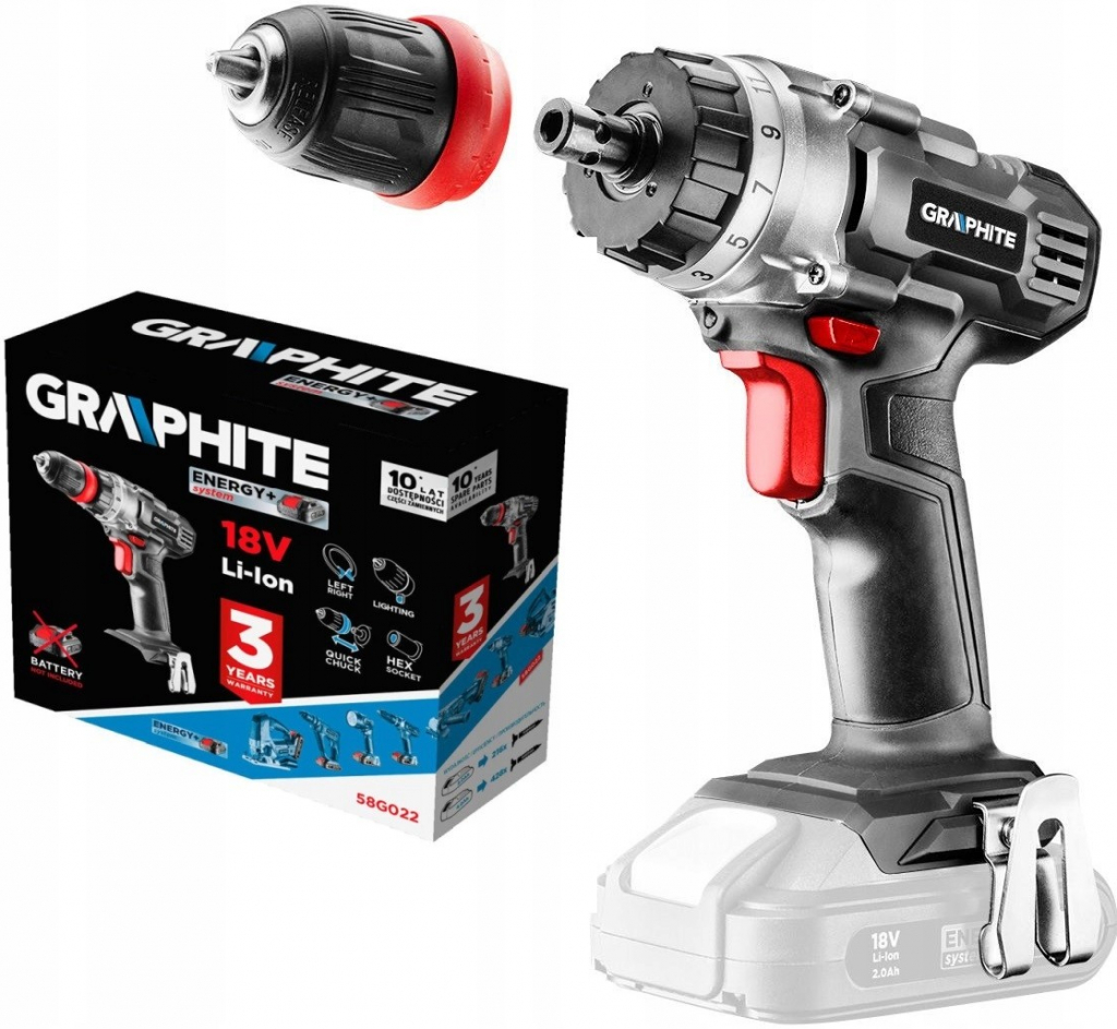 GRAPHITE Energy+ 58G022-AD recenze