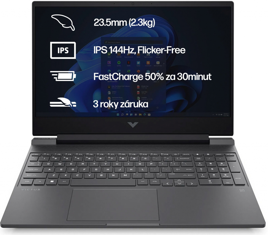 Obrázok HP Victus 15-fa2701nc B7VF6EA hodnotenie
