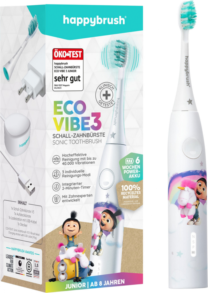 Happybrush ECO VIBE 3 Agnes Starter Kit recenze