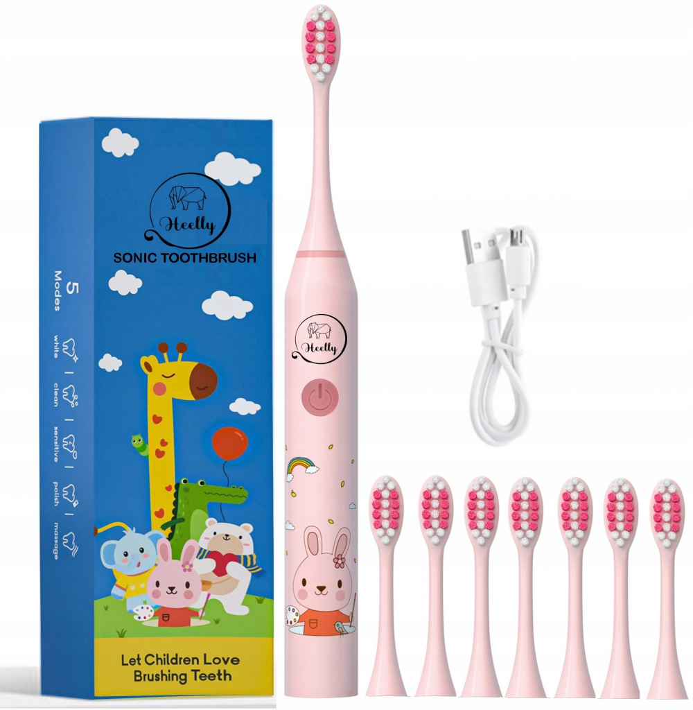 Heelly Sonický kartáček pro děti premium recenze