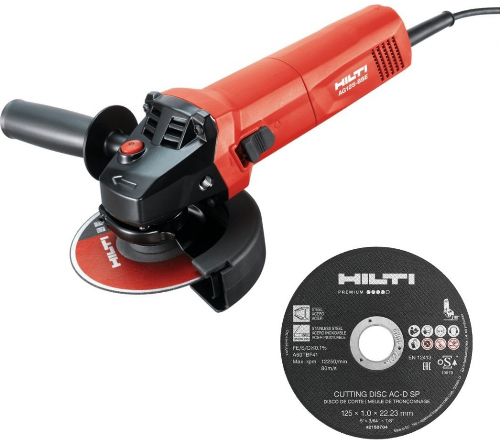 Hilti AG-125-SE recenze
