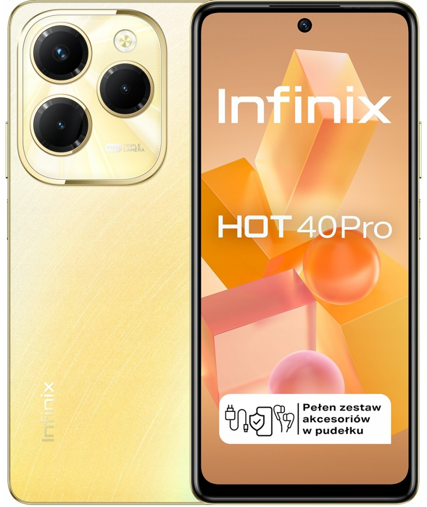 Infinix HOT 40 Pro 8GB/256GB Gold recenze
