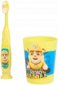 Fotografie Karsten Tlapková patrola sada s kalíškem recenzía