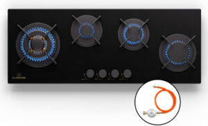 Fotografie Klarstein Goldflame 4 Slim Black  recenzía