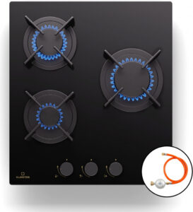 Fotografie Klarstein Goldflame Domino 3 Black  recenzía