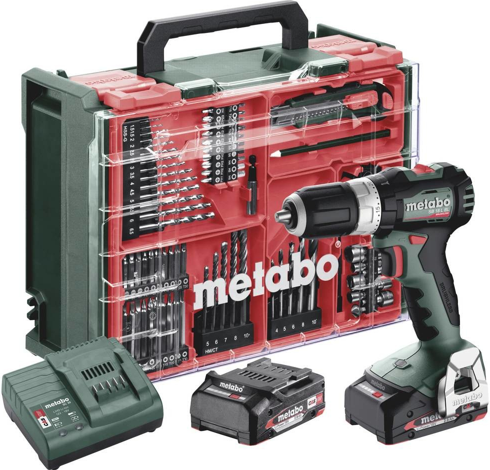 METABO SB 18 L BL SET 613157710 recenze