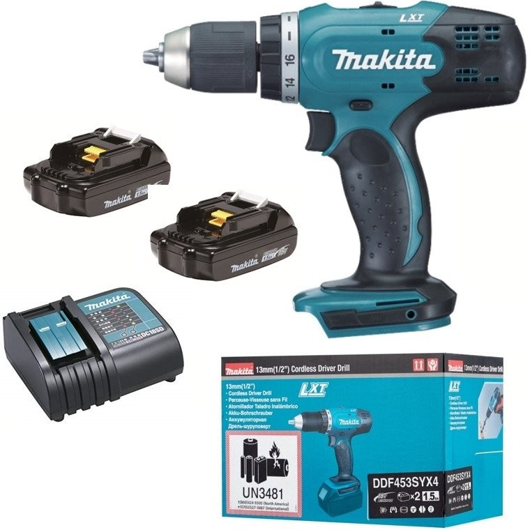 Makita DDF453SYX4 recenze