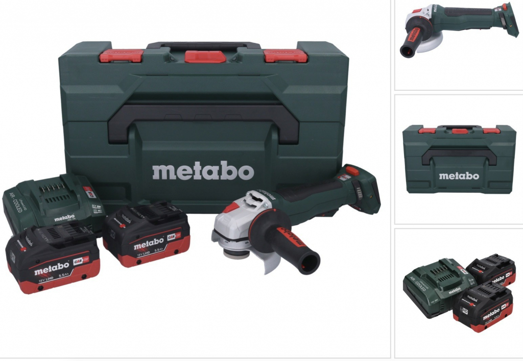 Metabo LiHD WPB 18 LT BL 11-125 Quick 613059660 recenze