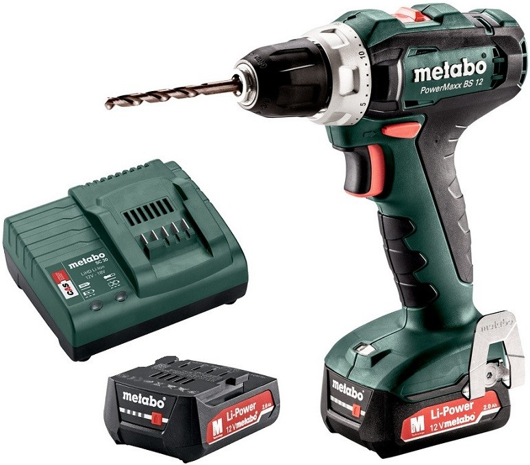 Metabo PowerMaxx BS 12 + 2×2.0Ah recenze