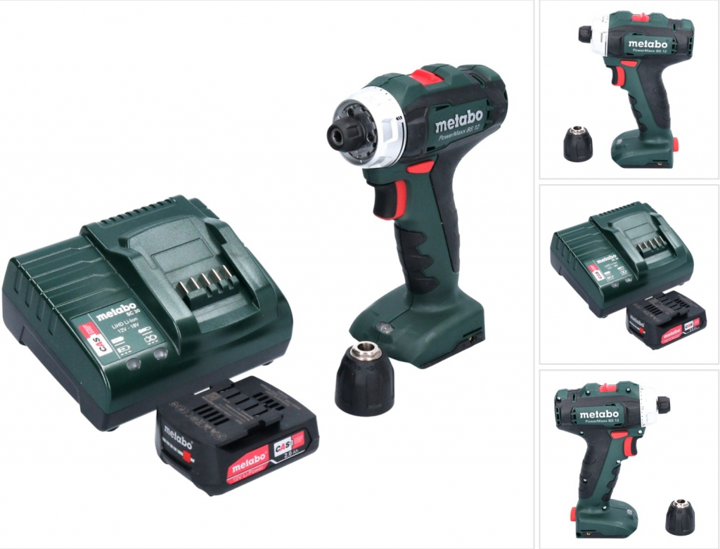 Metabo PowerMaxx BS 12 601036000 recenze
