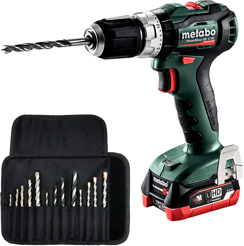 Metabo PowerMaxx SB 12 BL + 2x4Ah 601077800 recenze