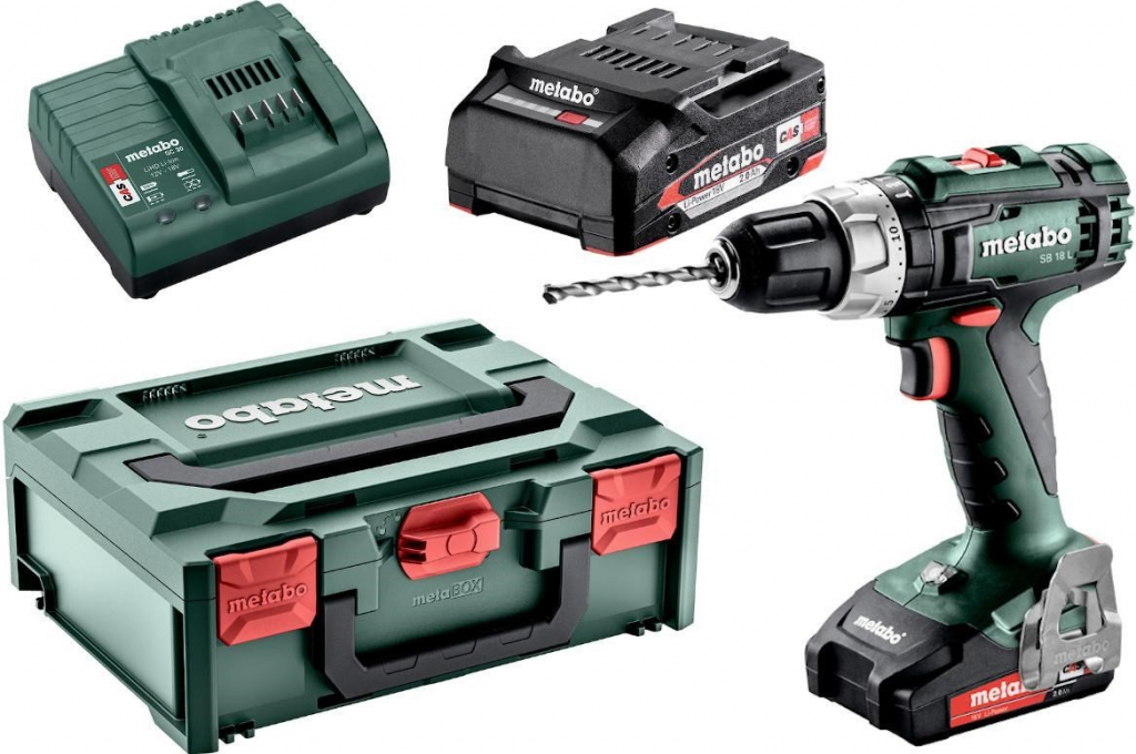 Metabo SB 18L + 2 x 2,0 AH recenze