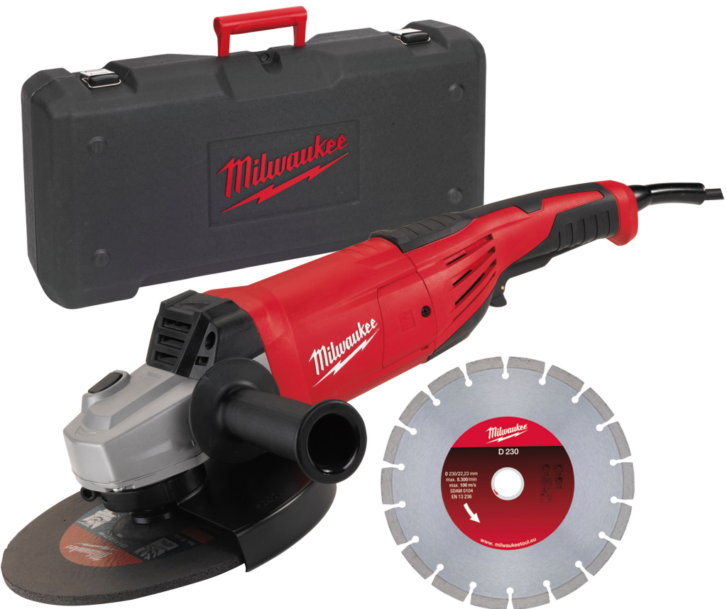Milwaukee AG 22-230 D-SET recenze
