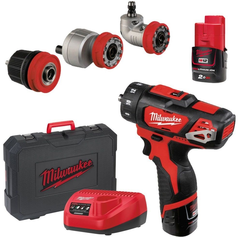 Milwaukee M12BDDXKIT 202C 4933447836 recenze