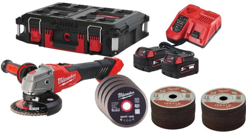 Milwaukee M18FSAG125XB100P-502P 4933498241 recenze