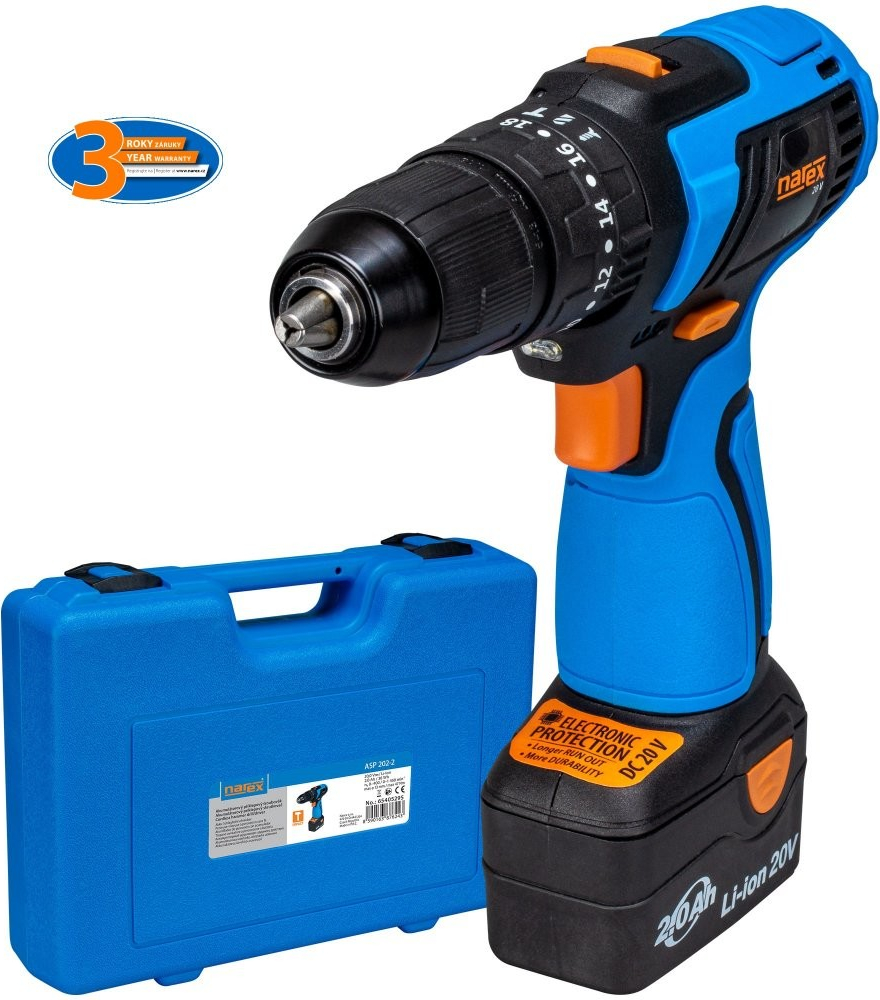Narex ASP 202-2 e-POWER 65405295 recenze