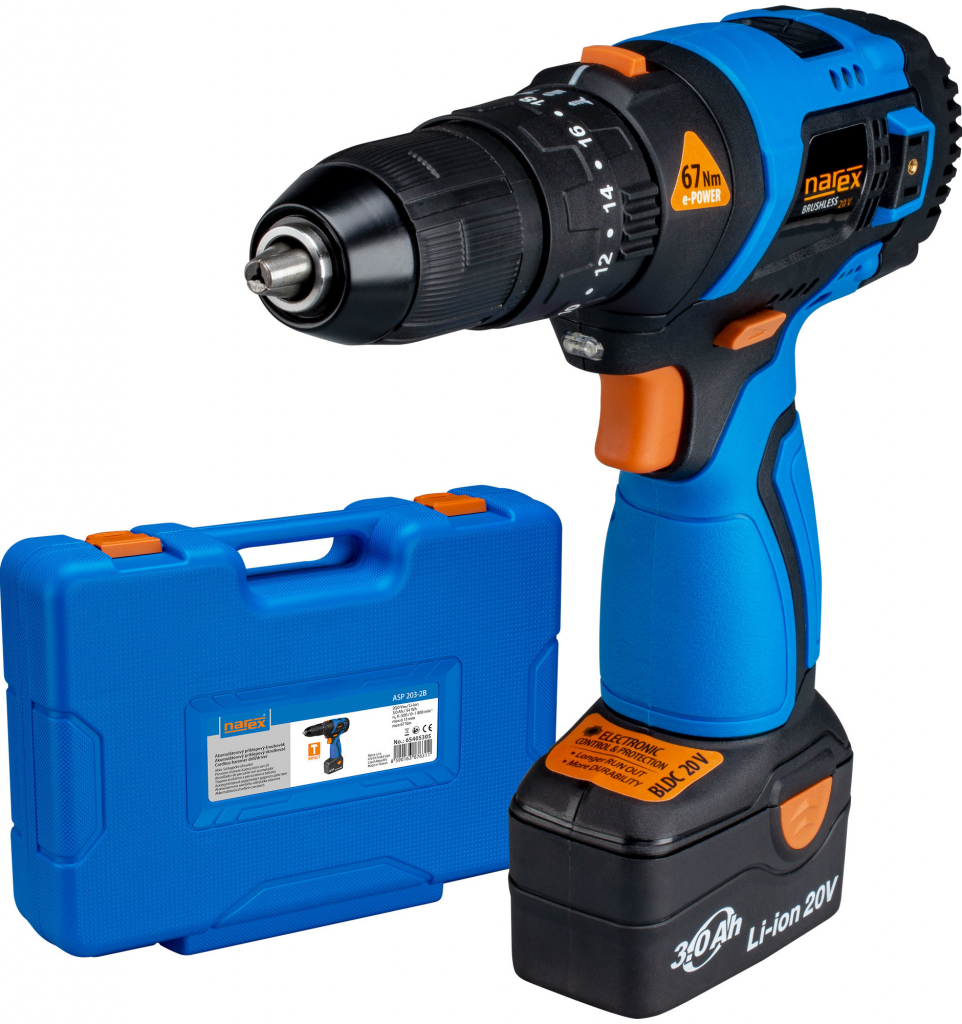 Narex ASP 203-2B BMC + 3,OAh recenze