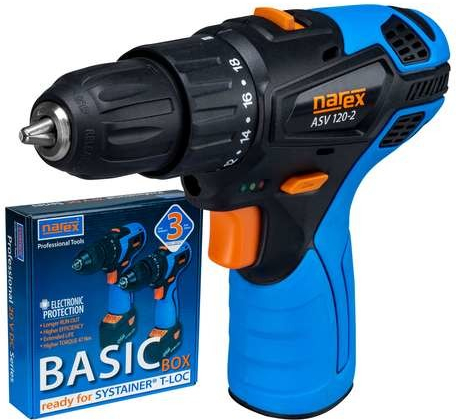 Narex ASV 120-2 BASIC Box 12V e-POWER recenze