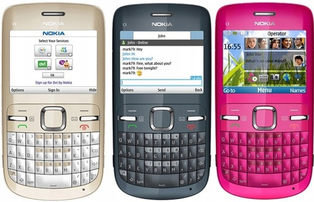 Nokia C3 Blue recenze