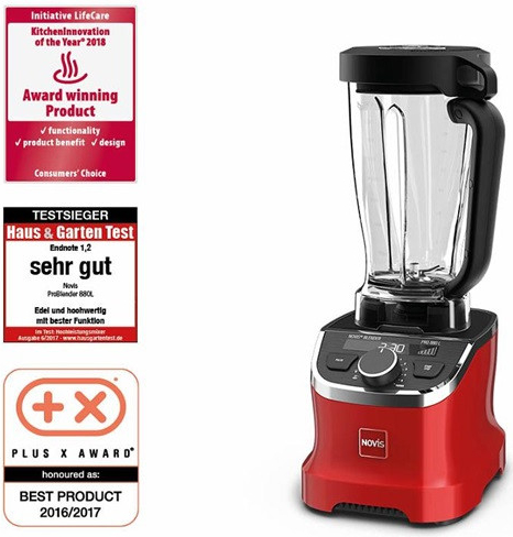 Novis ProBlender 880L červená recenze