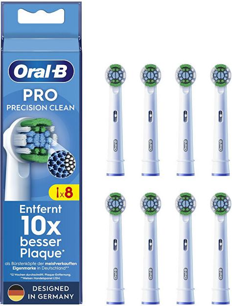 Oral B Precision Clean EB20 White 8 ks recenze