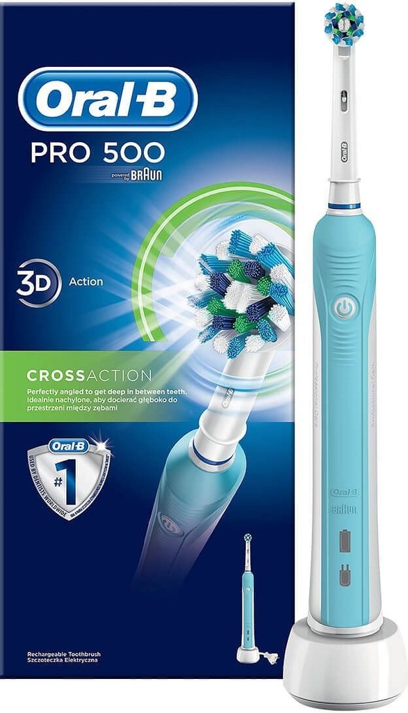 Oral-B Pro 500 CrossAction recenze