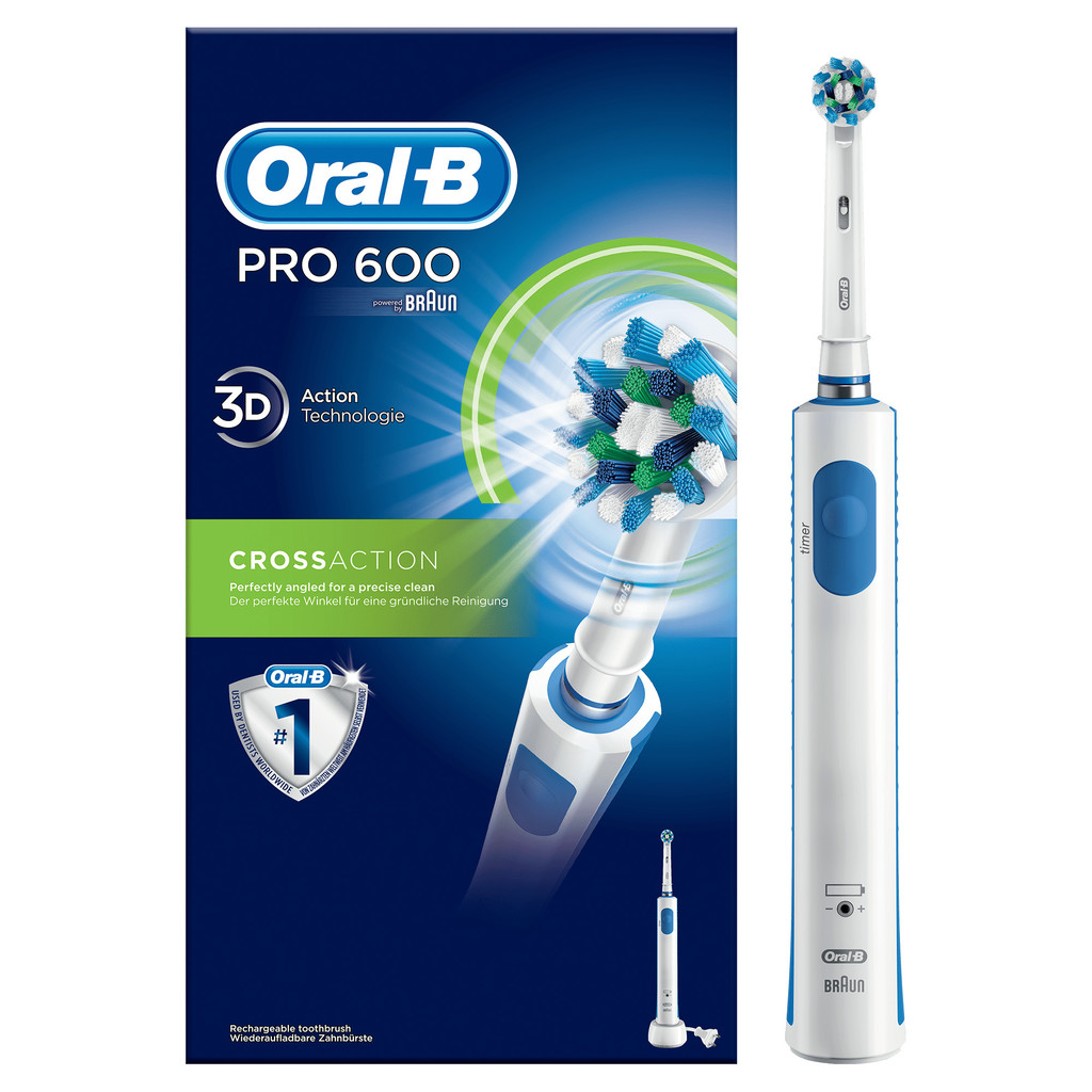 Oral-B Pro 600 CrossAction recenze