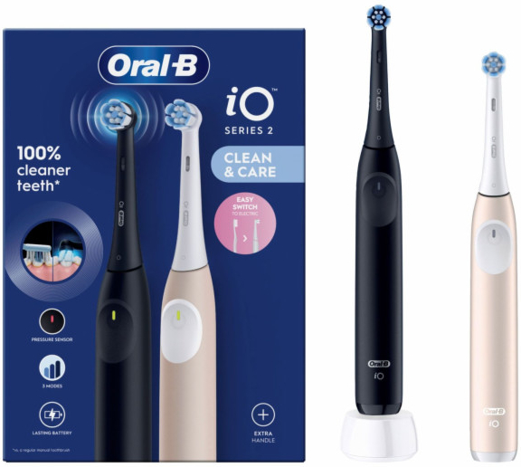 Oral-B iO Series 2 Duo Night Black/ Calm Pink recenze