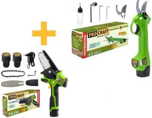 Fotografie PROCRAFT ES16Li + PKA16 set  recenzía