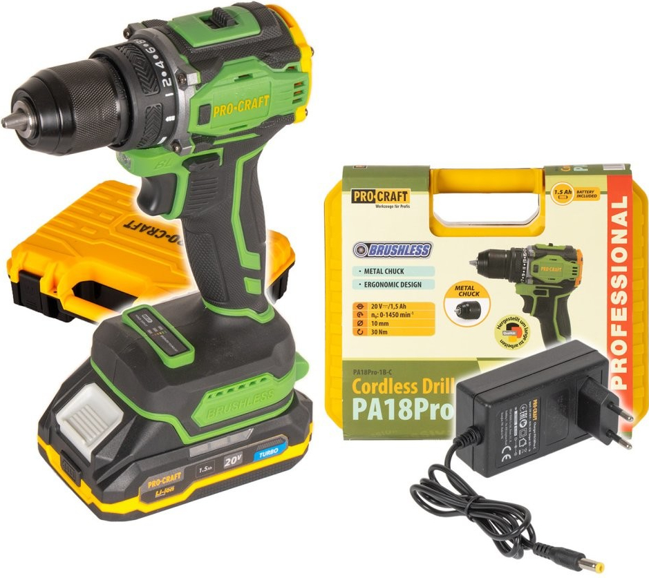 Obrázok PROCRAFT PA18Pro-1B-C hodnotenie