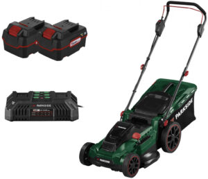 Fotografie Parkside PRMA 40-Li D2 2x 4 Ah  recenzía