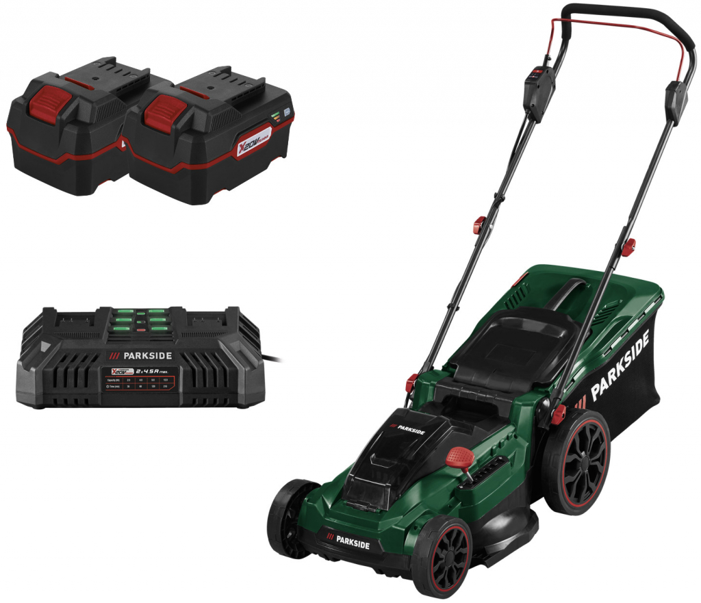 Parkside PRMA 40-Li D2 2x 4 Ah recenze