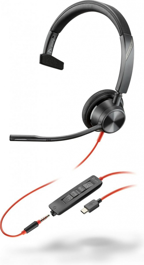 Obrázok Poly Blackwire 3315 hodnotenie