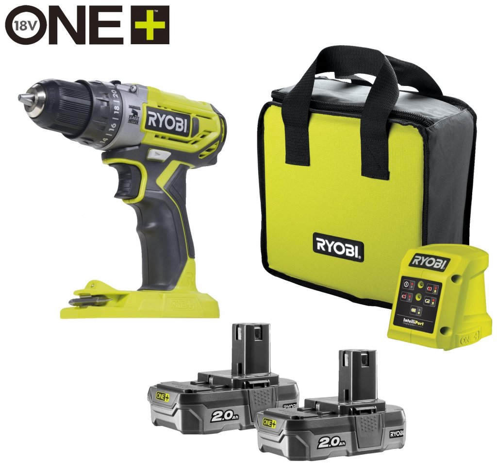 RYOBI R18PD2-220S recenze