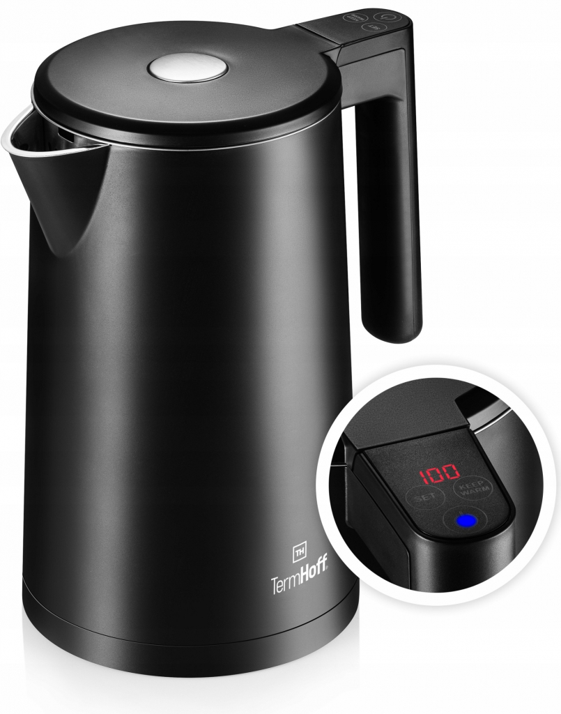 Obrázok Regulace teploty 1.7L 2200W TermHoff TH-K2B Černá hodnotenie