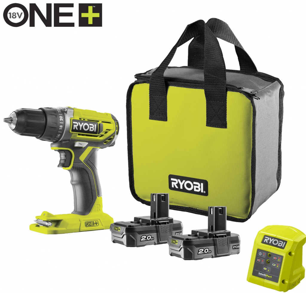Ryobi R18DD2-220S recenze
