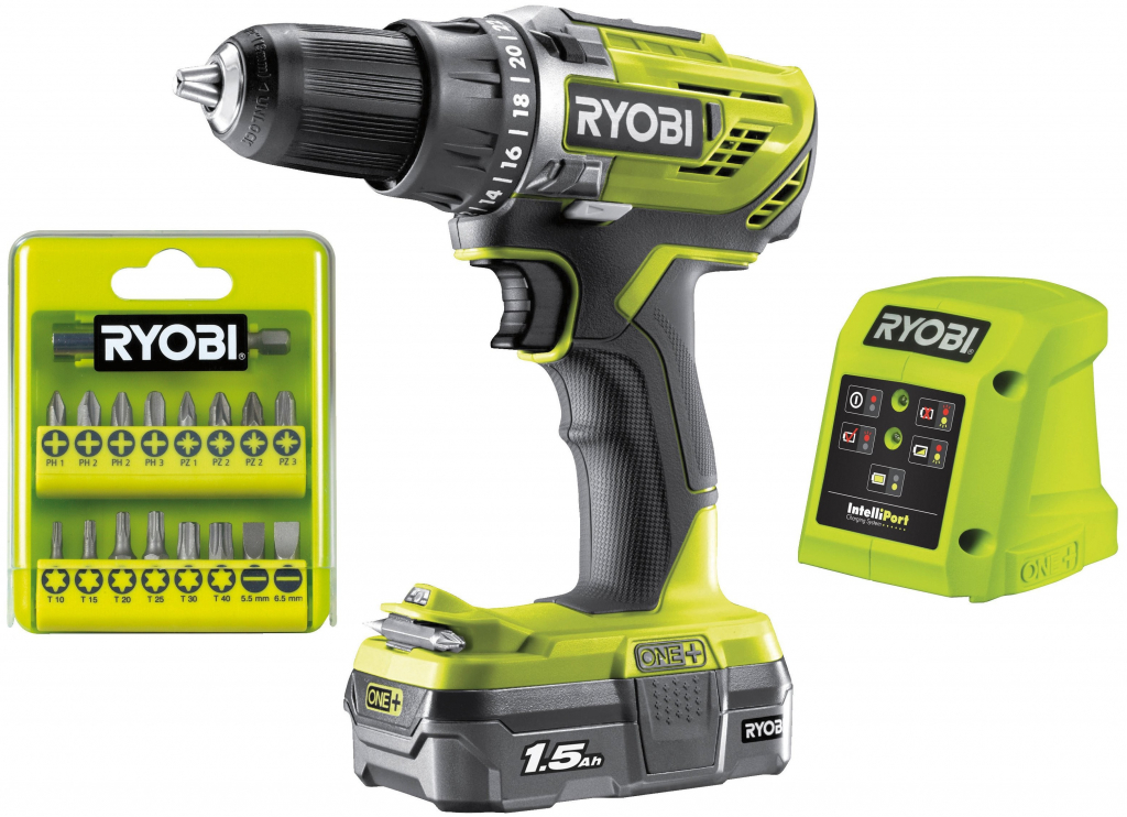 Ryobi R18DD3-115GA17 recenze