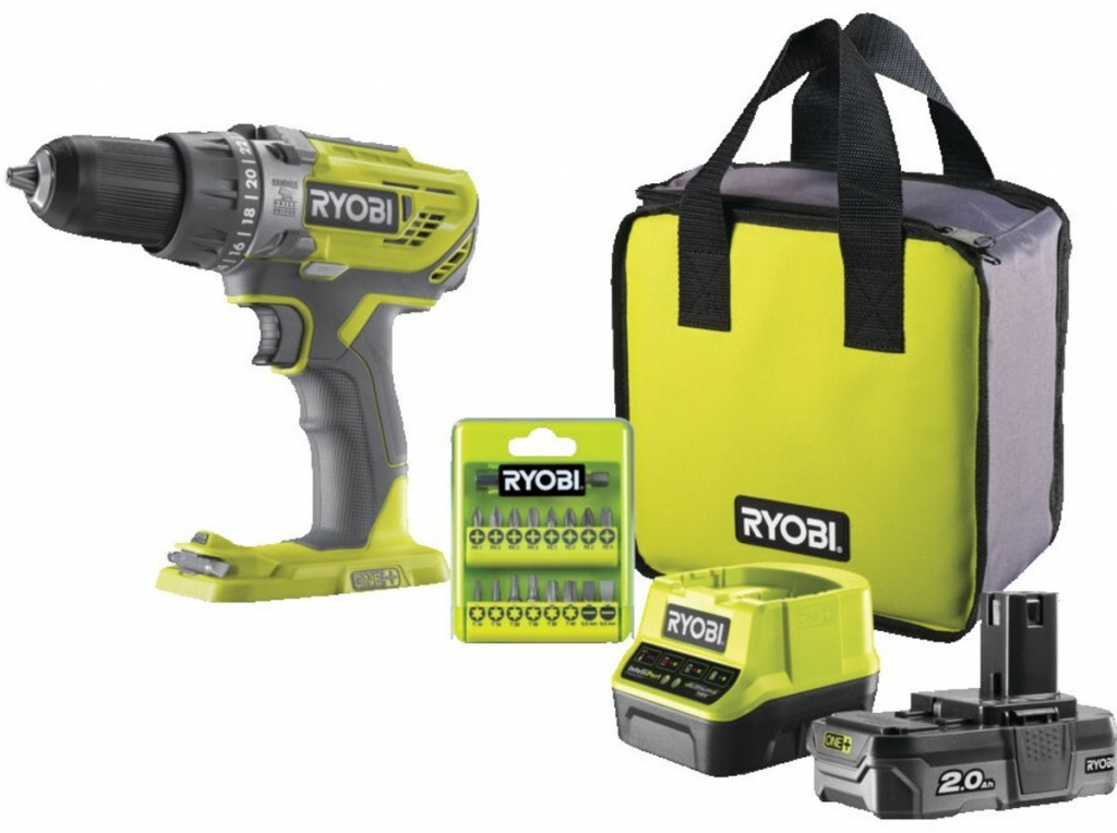 Ryobi R18PD3 recenze