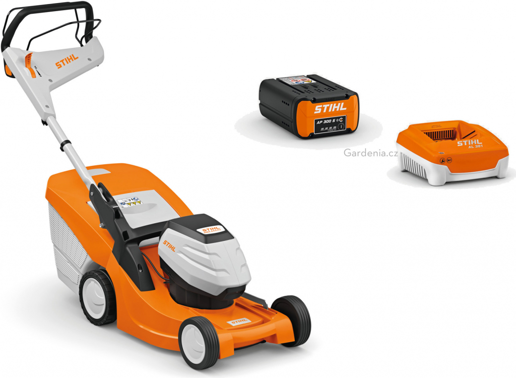 STIHL RMA 443.2 PV + AP 300 S + AL 301 recenze