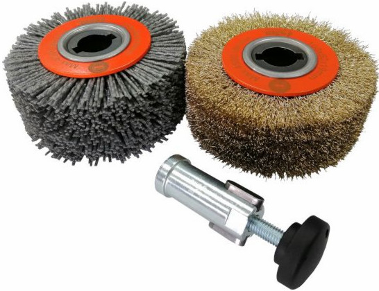 Sada Glob GS05-13 na zvětrávání dřeva s kartáči o šířce 50 mm recenze