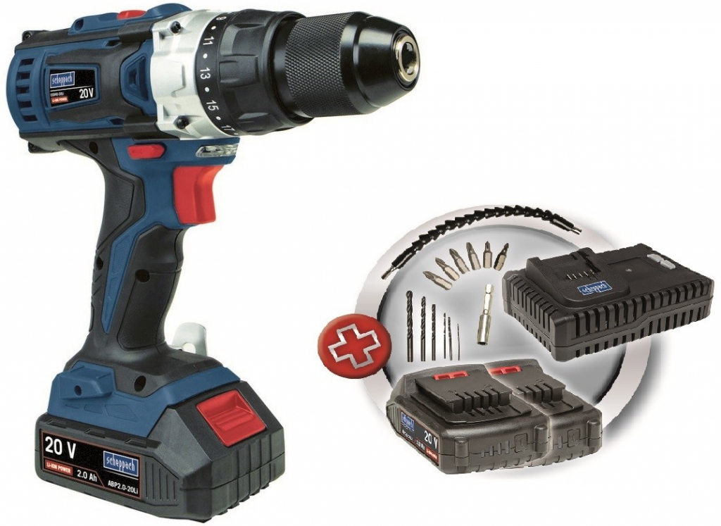 Scheppach CSD40-20Li recenze