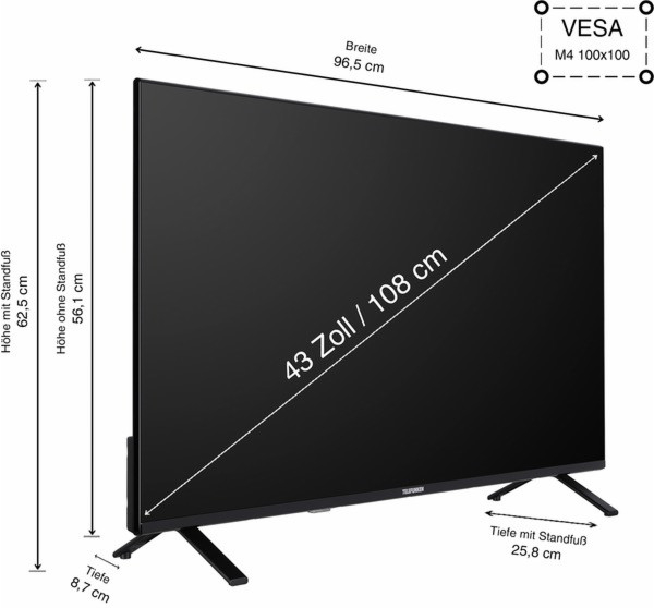 Telefunken XF43TO750S recenze