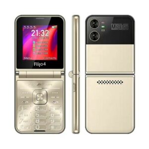 Fotografie Uniwa Flip F4 Dual SIM Champagne  recenzía