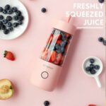 Vitamer Smoothie cestovní s USB 350 ml Růžová recenze