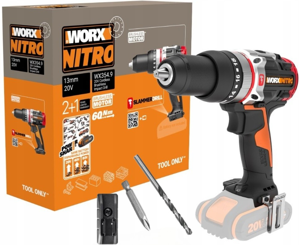 WORX WX354.9 recenze