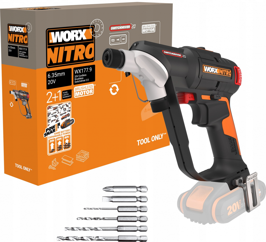 Worx WX177.9 recenze