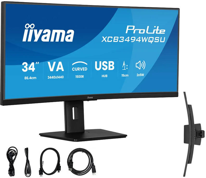 Obrázok iiyama ProLite XCB3494WQSU-B1 hodnotenie