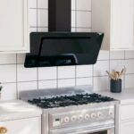 vidaXL Nástěnná digestoř 90 cm nerezová ocel a tvrzené sklo černá recenze